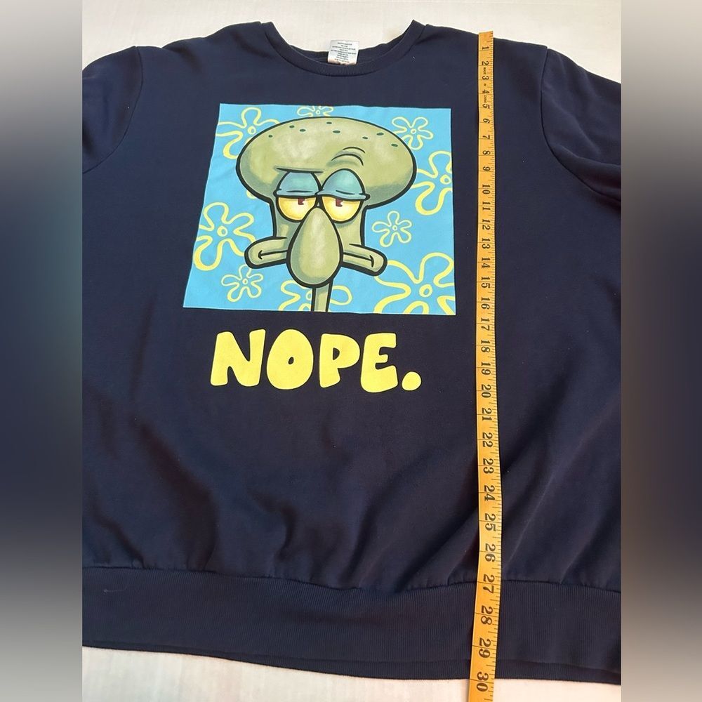 Sponge Bob Squarepants Squidward Pullover Sweatsh… - image 7